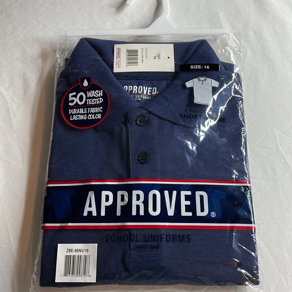 ✏️🚌school uniform polo shirt